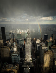Chrysler Building - obrazy, fototapety, plakaty