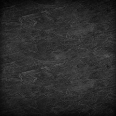 Dark grey black slate background or texture.