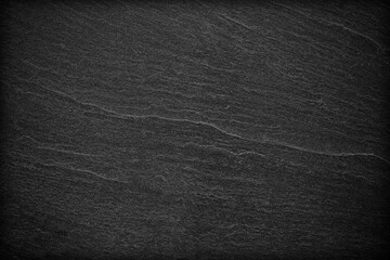 Dark grey black slate background or texture.