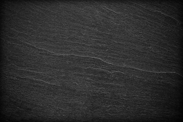 Dark grey black slate background or texture.