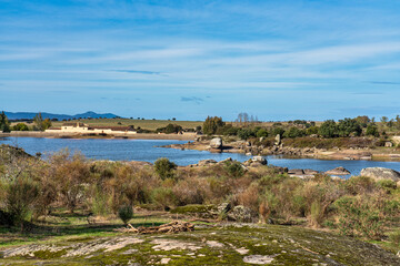 Los Barruecos Natural Monument, Malpartida de Caceres, Extremadura, Spain.