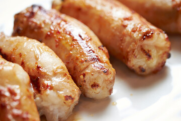  Beef Tripe on a plate