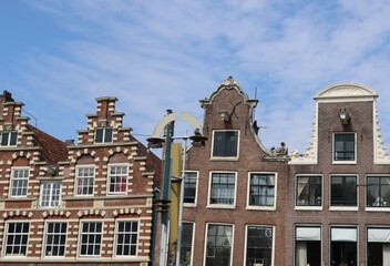 Fototapeta na wymiar houses in Amsterdam 