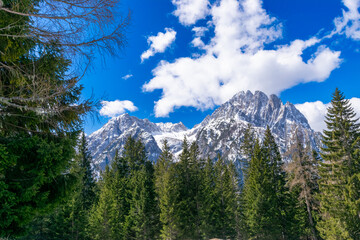 mountain scenery (Tristach, Lienz, Tyrol, Austria)