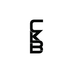 ckb letter original monogram logo design