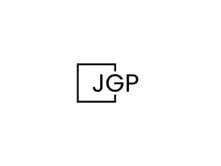 Obraz premium JGP letter initial logo design vector illustration 