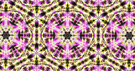 Abstract, futuristic and colorful pattern