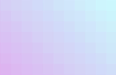 Light gradient background from light pink to light royal blue squares. A pastel backing of mosaic light-pink-blue squares, space for your design or text