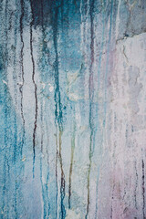 Background and texture of old painted walls