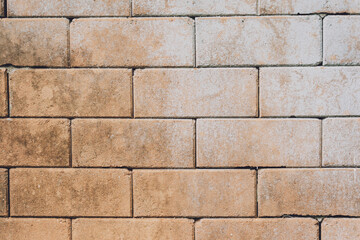 Fototapeta premium Background and texture of old stoned wall