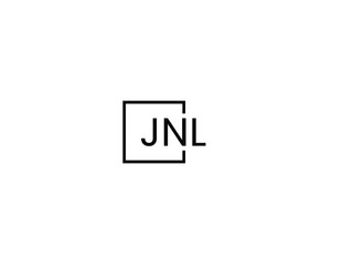 JNL letter initial logo design vector illustration
