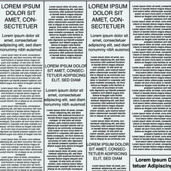 newspaper design template