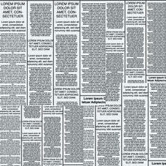 pattern with newspaper