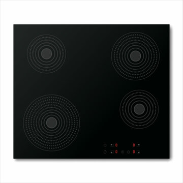 ceramic hob top