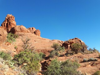 Fototapeta premium Bell Rock, Sedona, Arizona, USA, Red Rock State Park