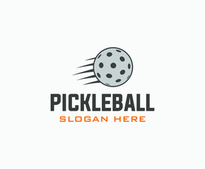 pickleball logo vector and sports logo