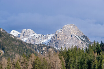 alpin scenery (Dolomites, Italy)