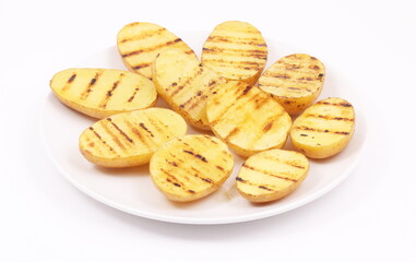 grilled potatoes