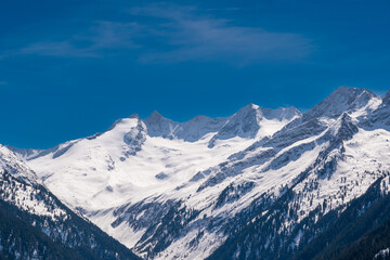 Fototapeta na wymiar alps during winter (Austria)