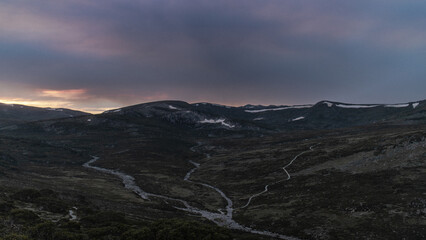 Mount Kosciuszko, Australia in the summer time
