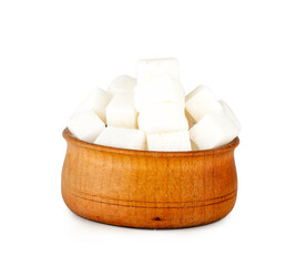 Sugar isolated on a white background