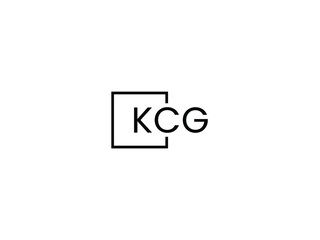 KCG letter initial logo design vector illustration	