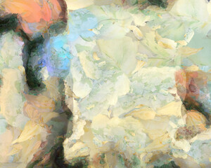 Naklejka premium Painting on canvas. Abstract background