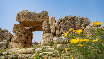 Pre-historic Megalithic Temple of Ta' Hagrat, Malta – UNESCO World Heritage Site since 1992