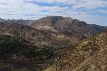 Glen shiel The Saddle scotland highlands