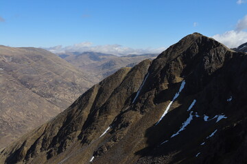 five sisters of kintail Sgurr nan Saighead Glen shiel scotland highlands