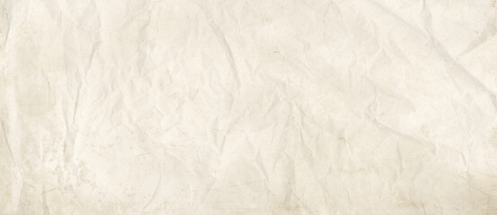 Old crumpled paper texture background