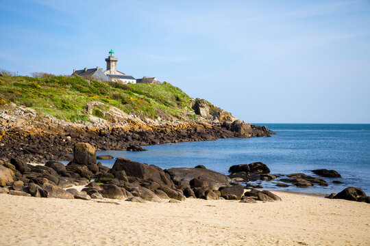 Chausey island landscape in Brittany, France