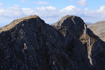 five sisters of kintail Sgurr nan Saighead Glen shiel scotland highlands