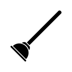 Plunger - Plumbing icon vector design template.