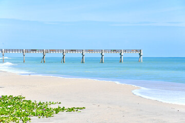 Beautiful, calm beach day in Vero Beach, Florida