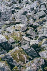 Boulders up in the Totenåsen Hills, Norway.