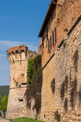 Fototapeta premium Old Townwall Of San Gimignano