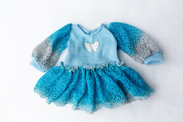 baby clothes for newborns. bodysuit with lace skirt