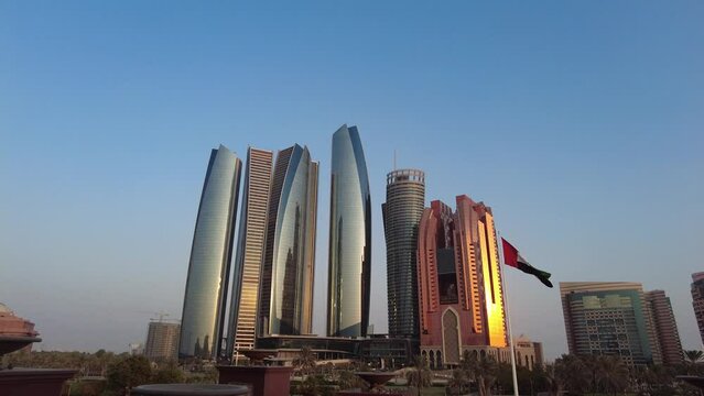 abu dhabi skyline