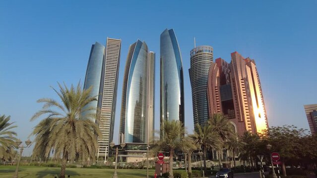 abu dhabi skyline