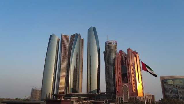 abu dhabi skyline