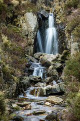 Waterfall at Llyn Idwal, Snowdonia, North Wales