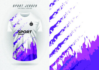 Background mockup for sports jerseys, racing jerseys, running jerseys, purple stripes.