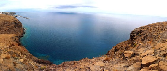 Fototapeta na wymiar Preciosas vistas del mar en la Gomera