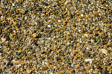 close up of a lot of stones