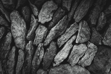Brick Silver Wall. Grunge Rough structure. Abstract texture. Rock background. Rock texture. Black texture. Dark marble. Stone background. Rock pile. Paint spots. Rock surface with cracks.