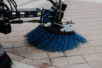 Brushs of street cleaning machine