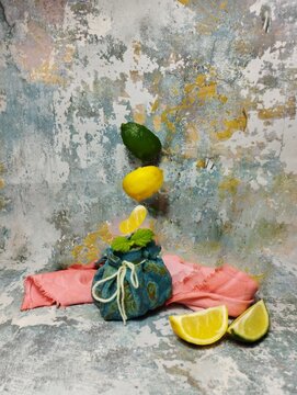 Cr&ecirc;pe spiruline citron