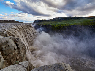 Cascada de Dettifoss de Islandia