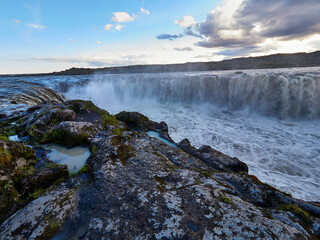Cascada de Dettifoss de Islandia